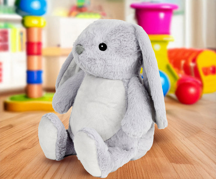 Personalisiertes Kuscheltier Rabbit mit Name – Geschenk zur Geburt oder Taufe