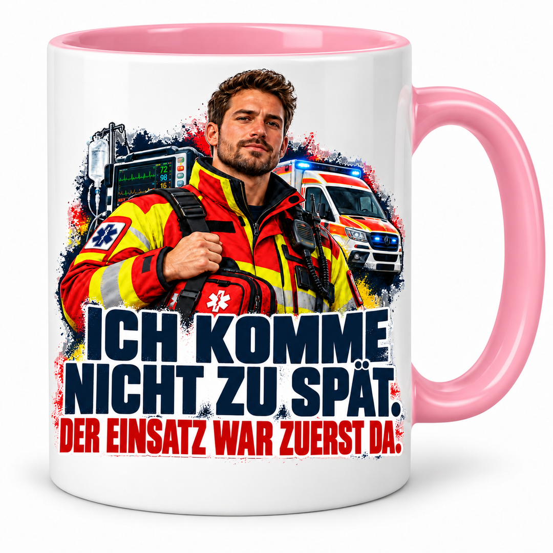 Rettungssanitäter Tasse – Rosa