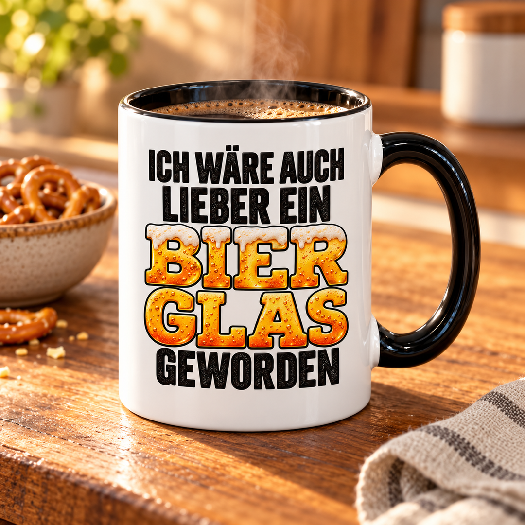 PEPAM Bier-Tasse im Küchenalltag