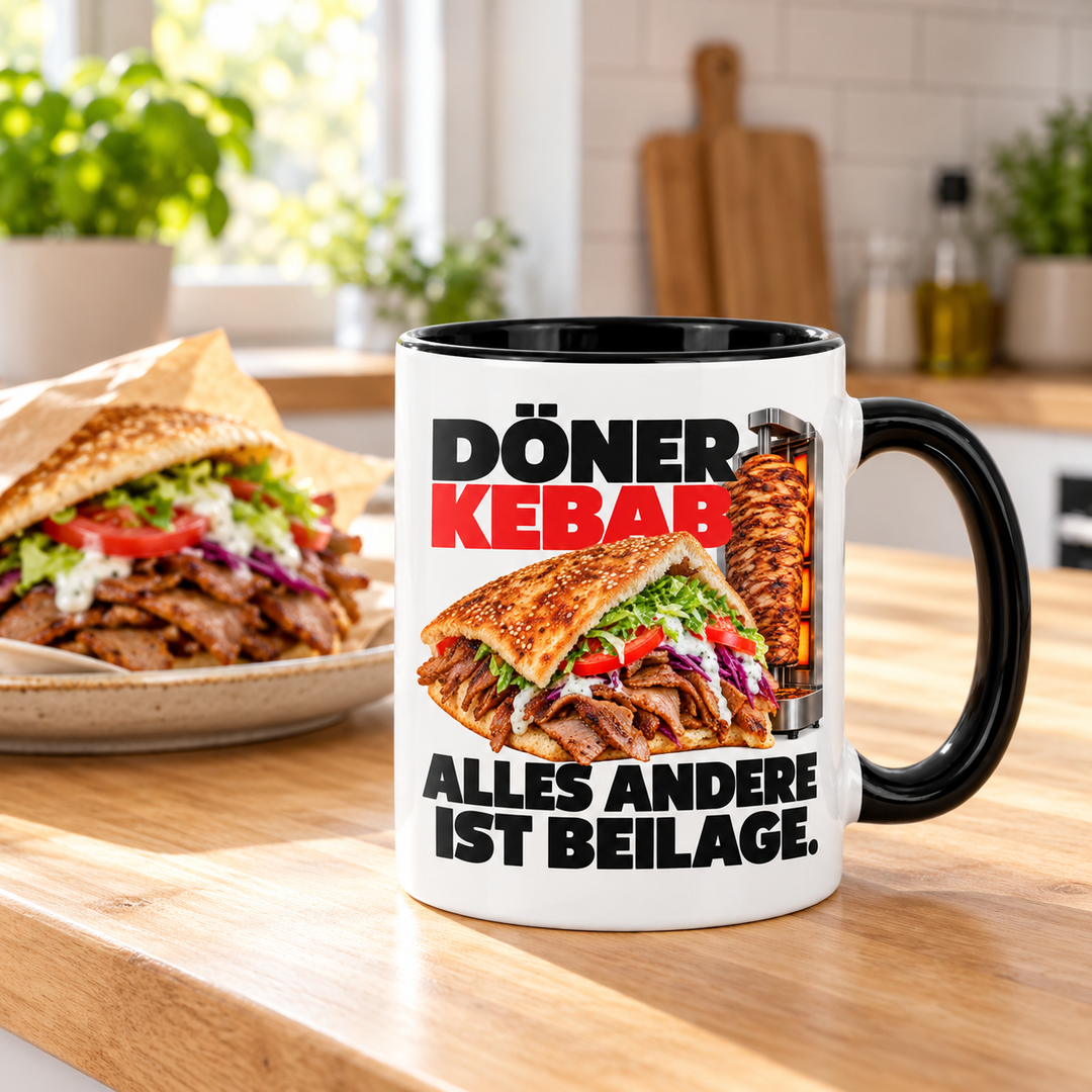 Döner-Tasse Alles andere ist Beilage – Lifestyle