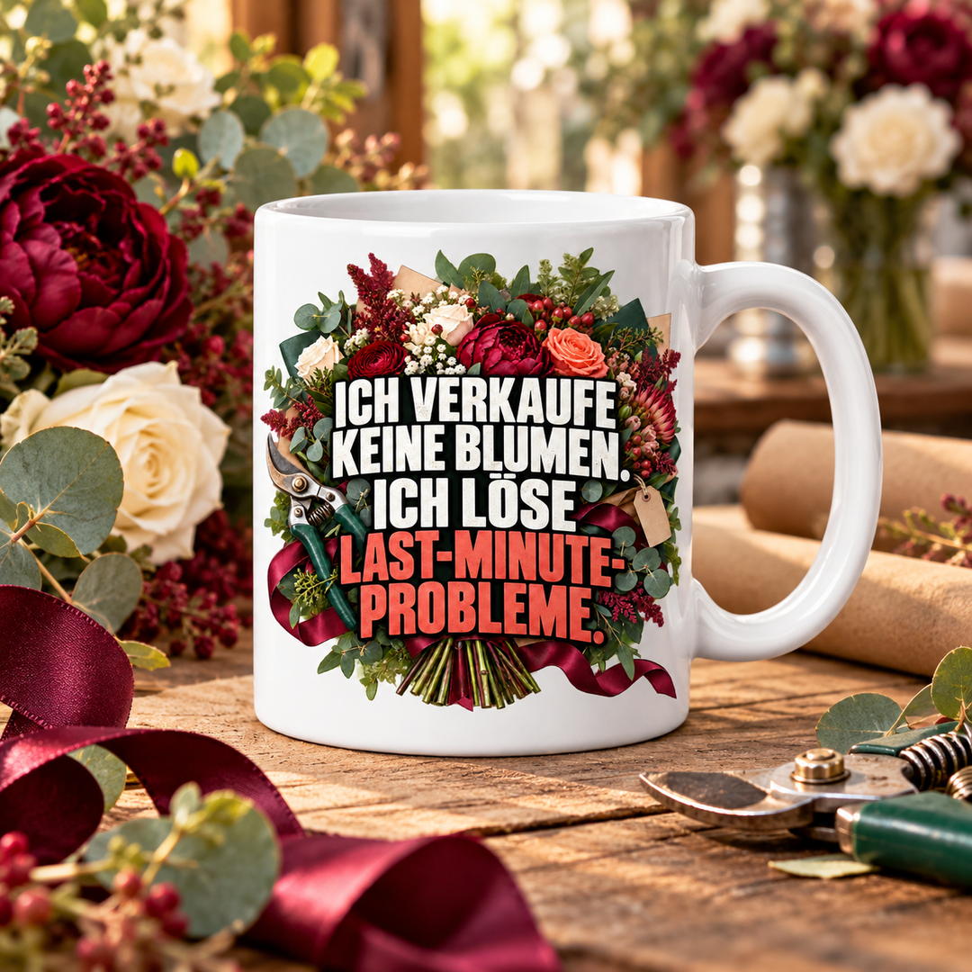 Florist-Tasse – Geschenkidee für Floristen und Floristinnen