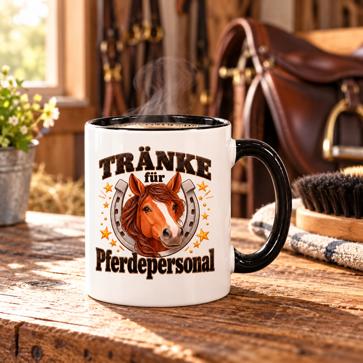 Pferde-Tasse Tränke für Pferdepersonal – Lifestyle
