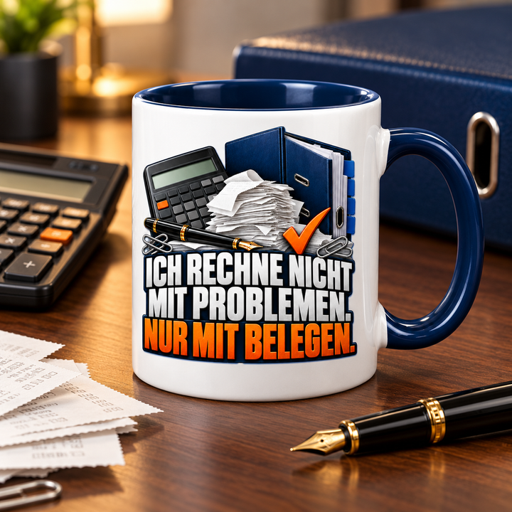 Steuerberater-Tasse als Geschenk im Büro