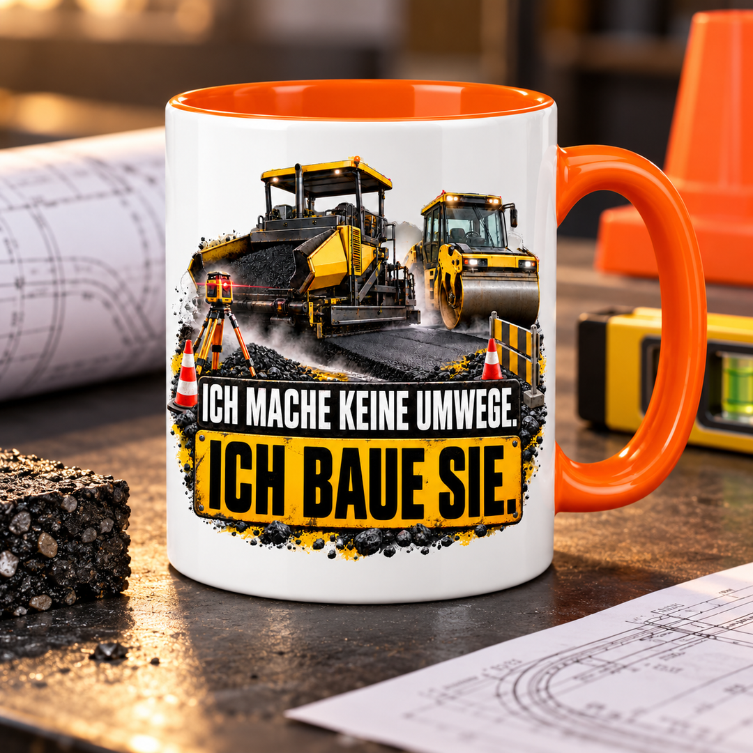 Straßenbauer Tasse Lifestyle – Geschenk für Straßenbau