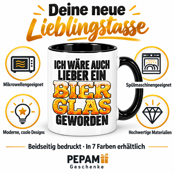 PEPAM Geschenke – Vorteile der Bier-Tasse