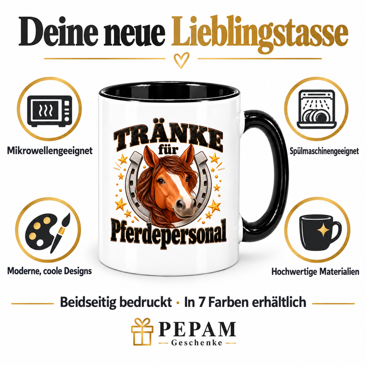 Pferde-Tasse Tränke für Pferdepersonal – Vorteile