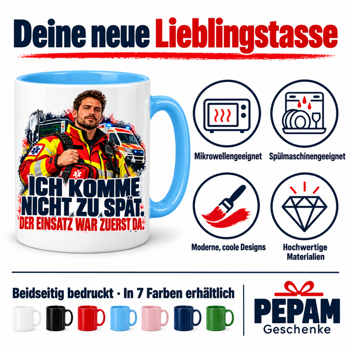 Rettungssanitäter Tasse – Vorteile