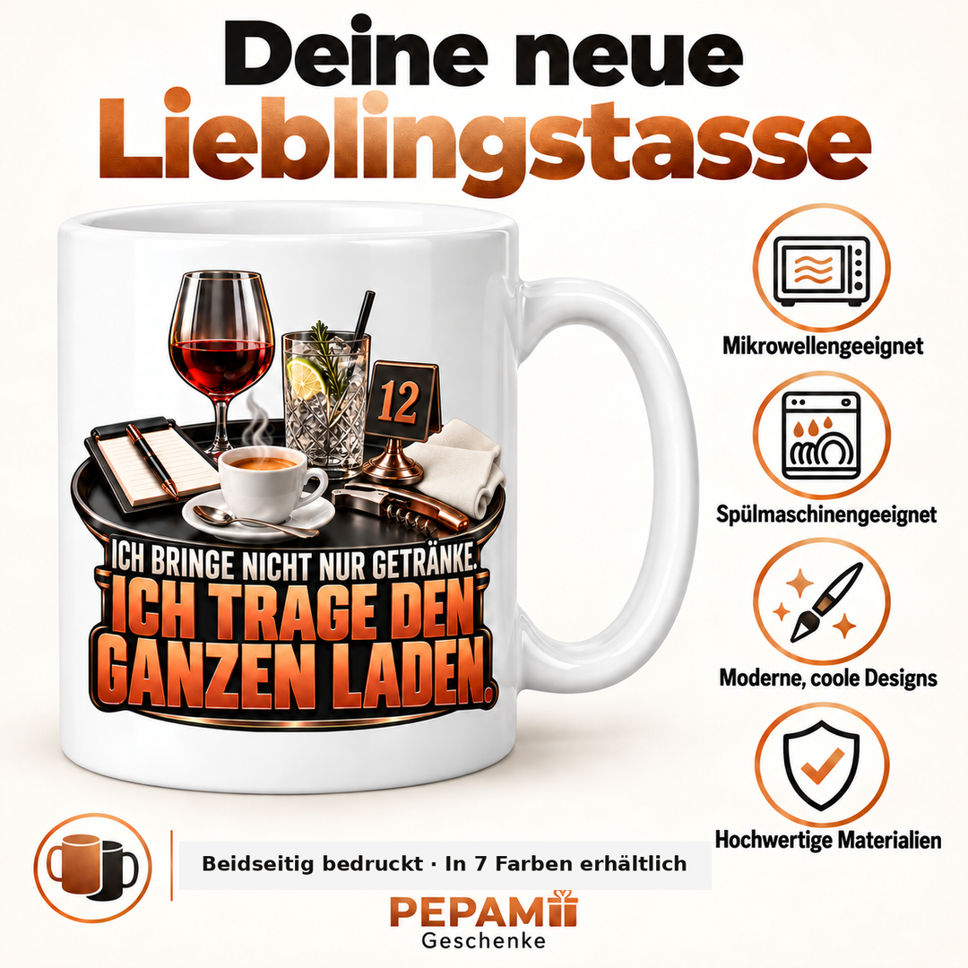 PEPAM Geschenke Servicekraft-Tasse – Vorteile