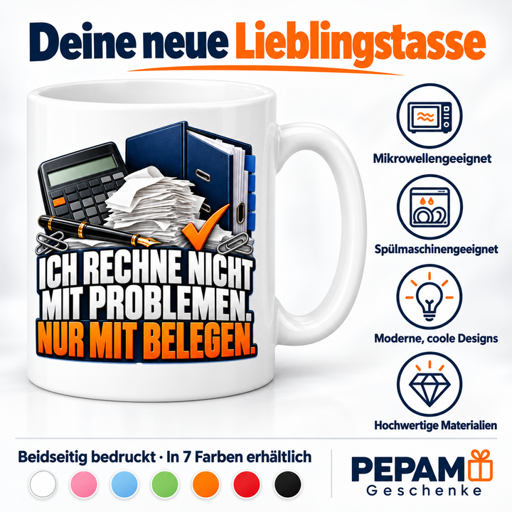 PEPAM Steuerberater-Tasse – Produkteigenschaften