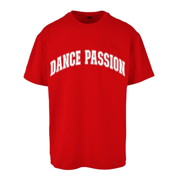 Dance Passion Oversize Erwachsene T-Shirt aus 100% Baumwolle – Unisex, Premium Crewneck, 5 Farben, weiter Schnitt, Streetwear Kollektion