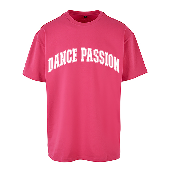 Dance Passion Oversize Erwachsene T-Shirt aus 100% Baumwolle – Unisex, Premium Crewneck, 5 Farben, weiter Schnitt, Streetwear Kollektion
