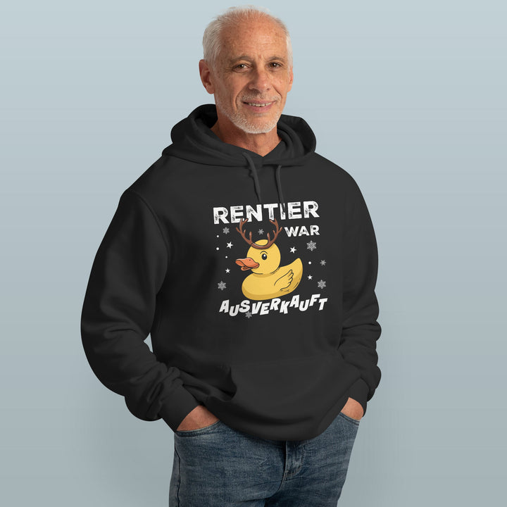 Hoodie „Rentier war ausverkauft“