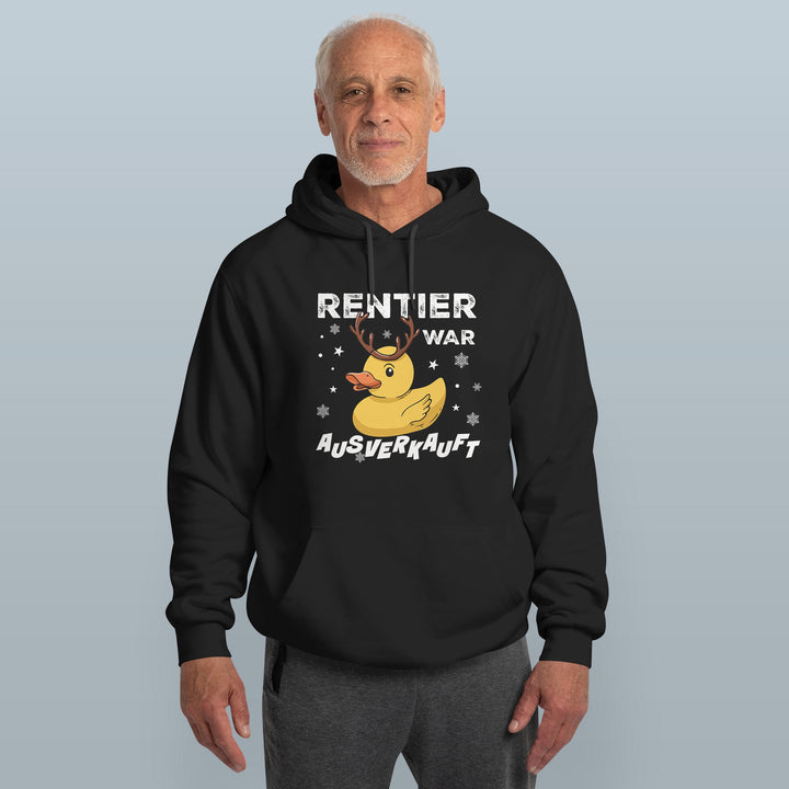 Hoodie „Rentier war ausverkauft“