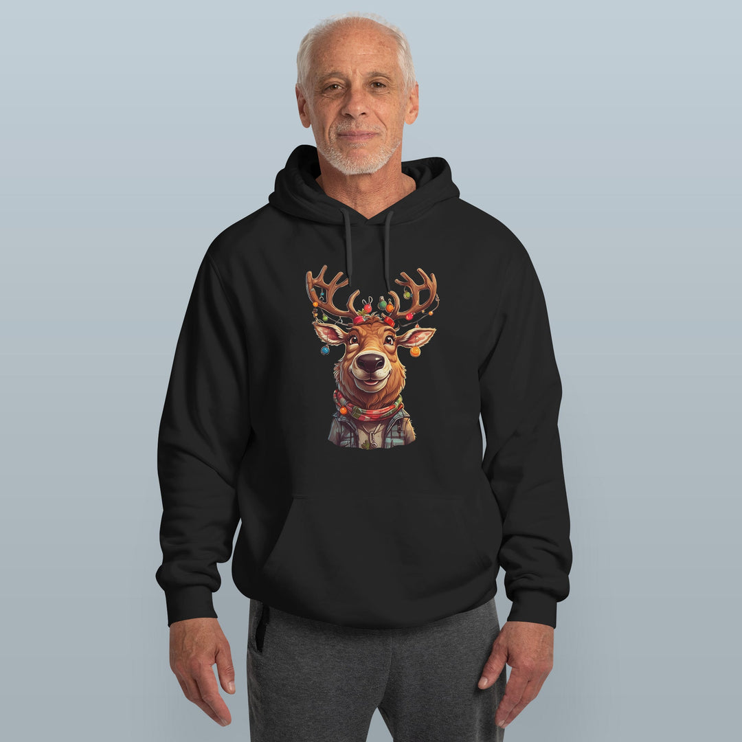 Cooler Weihnachtselch Hoodie – Lustiger Weihnachts-Pullover für die Festtage | Perfektes Geschenk für Elch-Fans