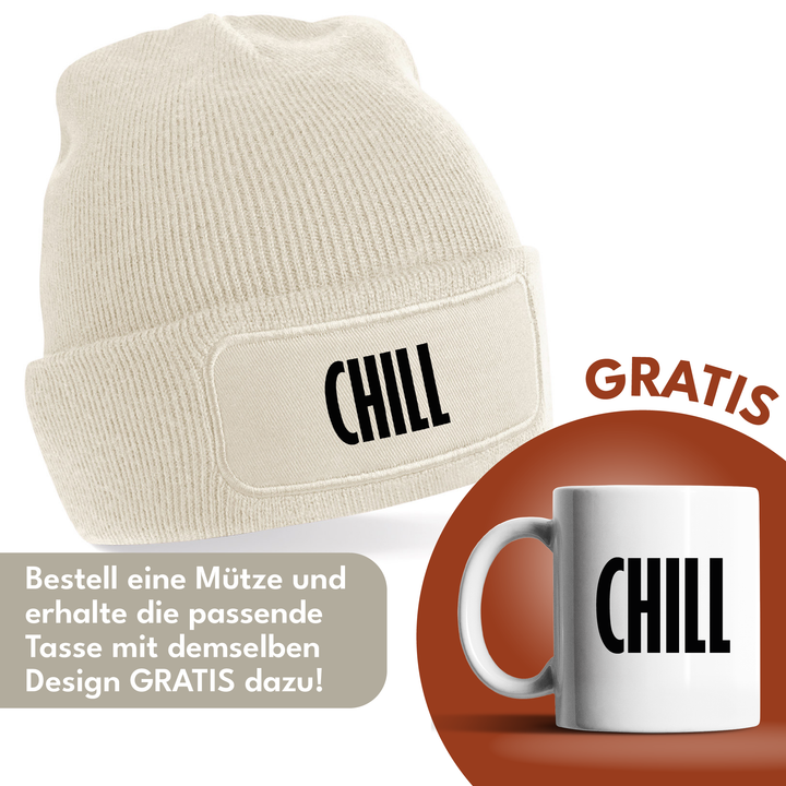 Chill Mütze – Beanie mit Spruch | Stylisches Accessoire für entspannte Tage