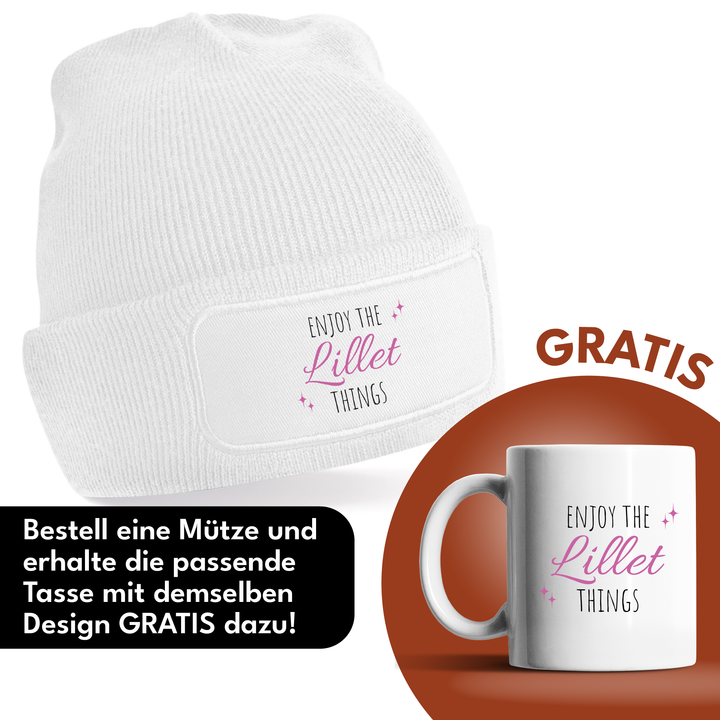 Enjoy the Lillet Things Mütze – Lustige Beanie mit Spruch | Geschenk für Lillet Fans & Freundinnen