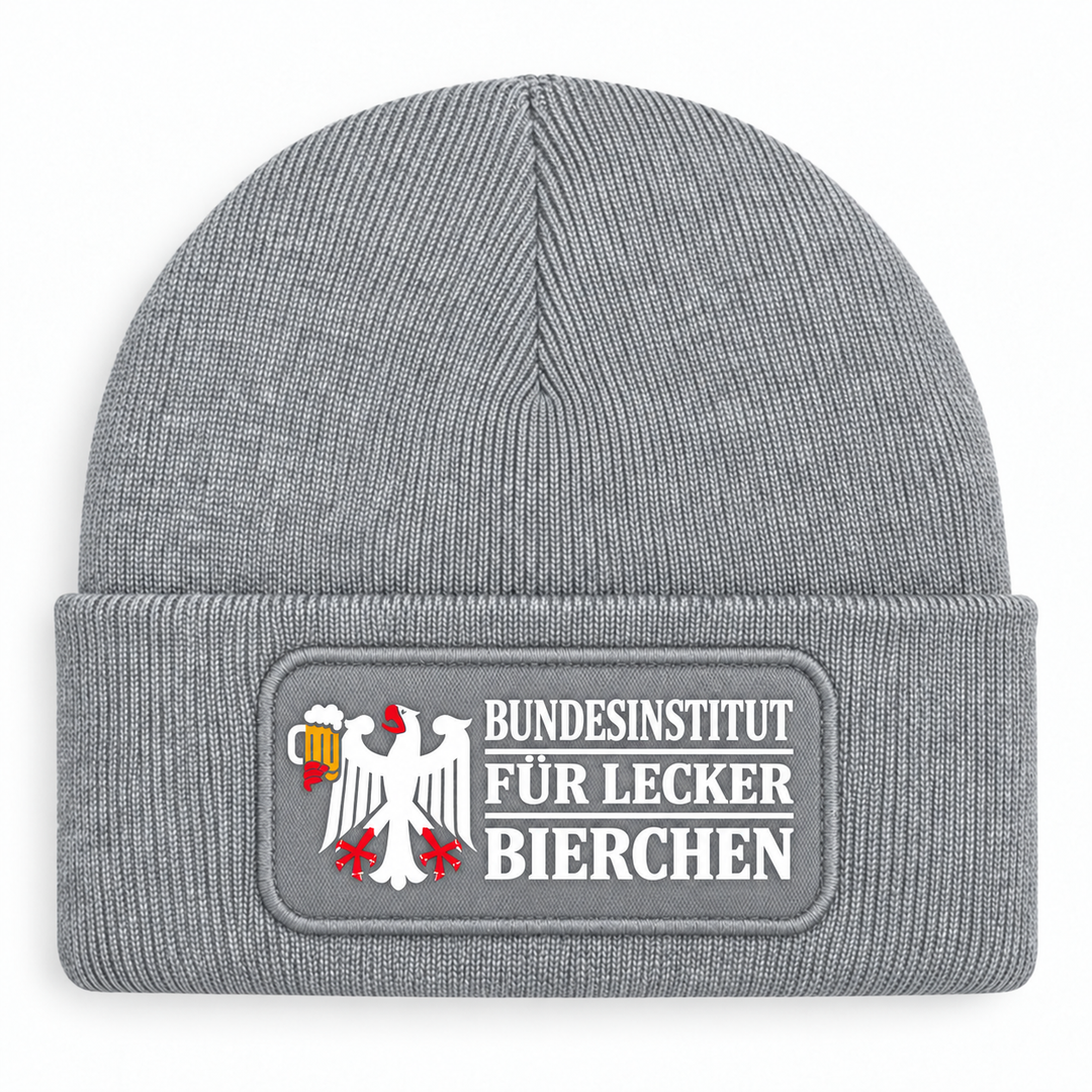 Mütze Heather-Grey: Bundesinstitut für lecker Bierchen