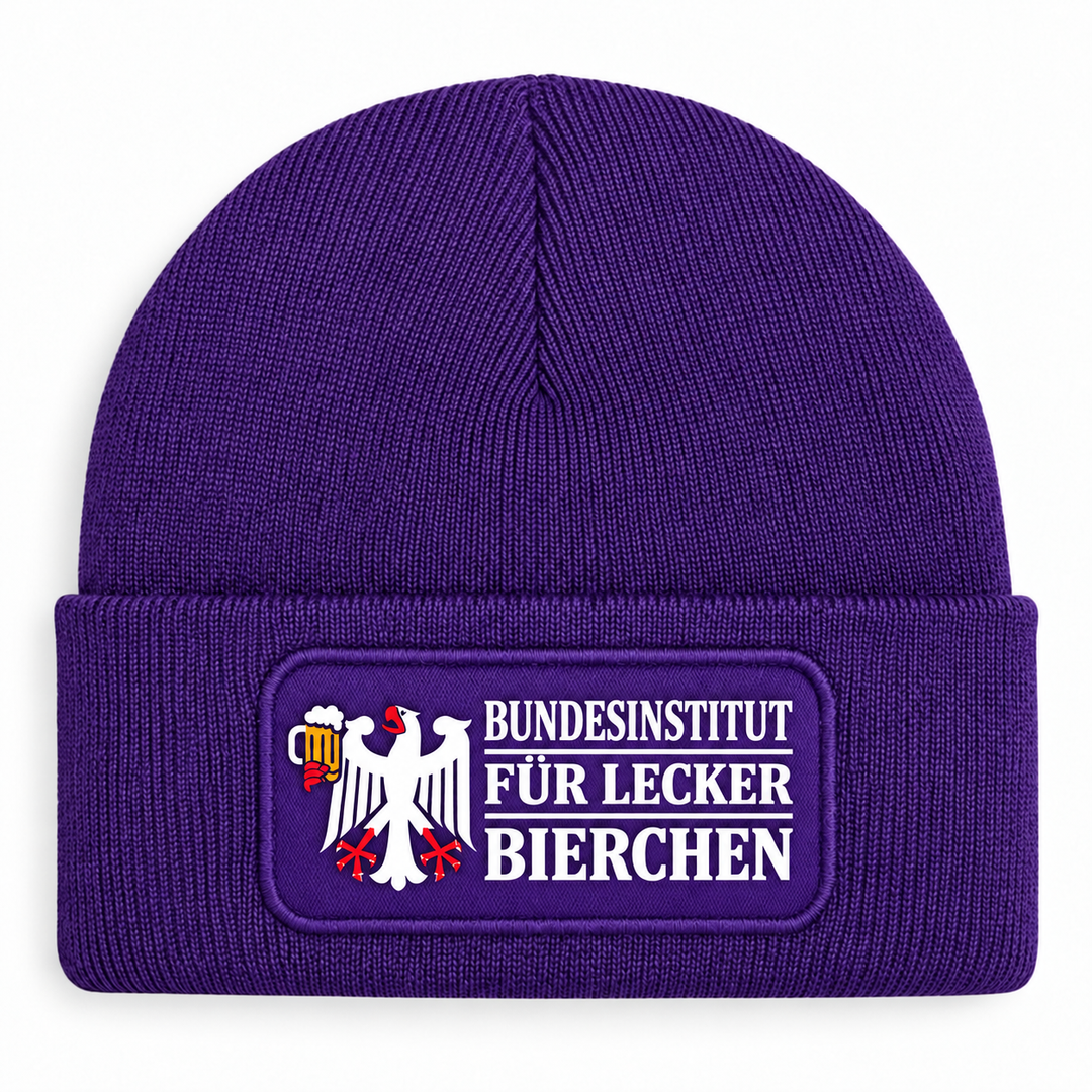 Mütze Purple: Bundesinstitut für lecker Bierchen
