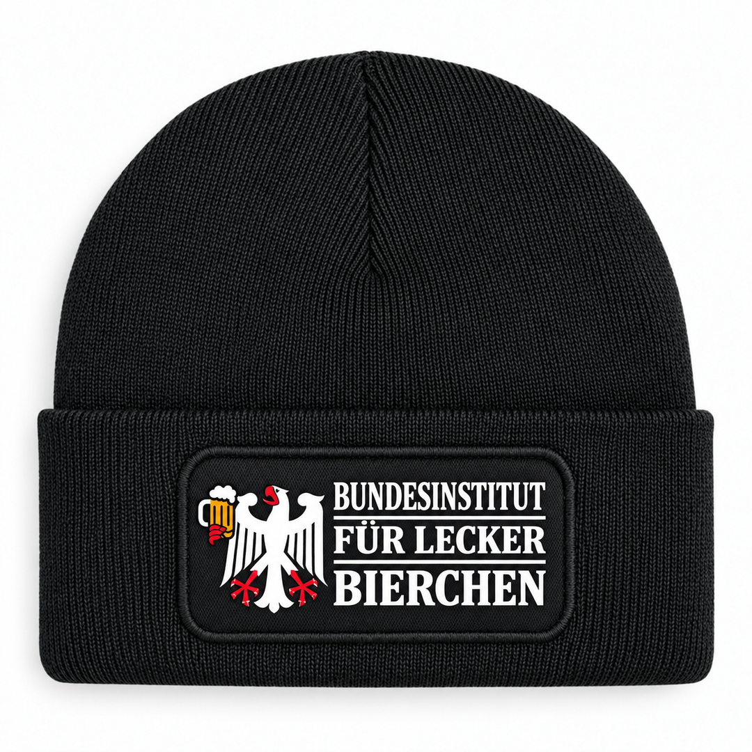 Mütze Schwarz: Bundesinstitut für lecker Bierchen