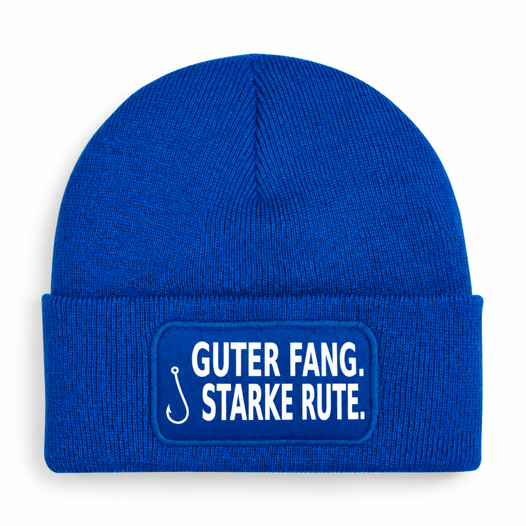Mütze GUTER FANG. STARKE RUTE. – Blau