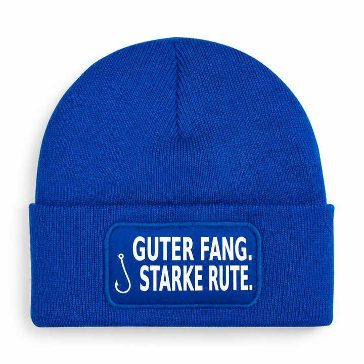 Mütze GUTER FANG. STARKE RUTE. – Blau