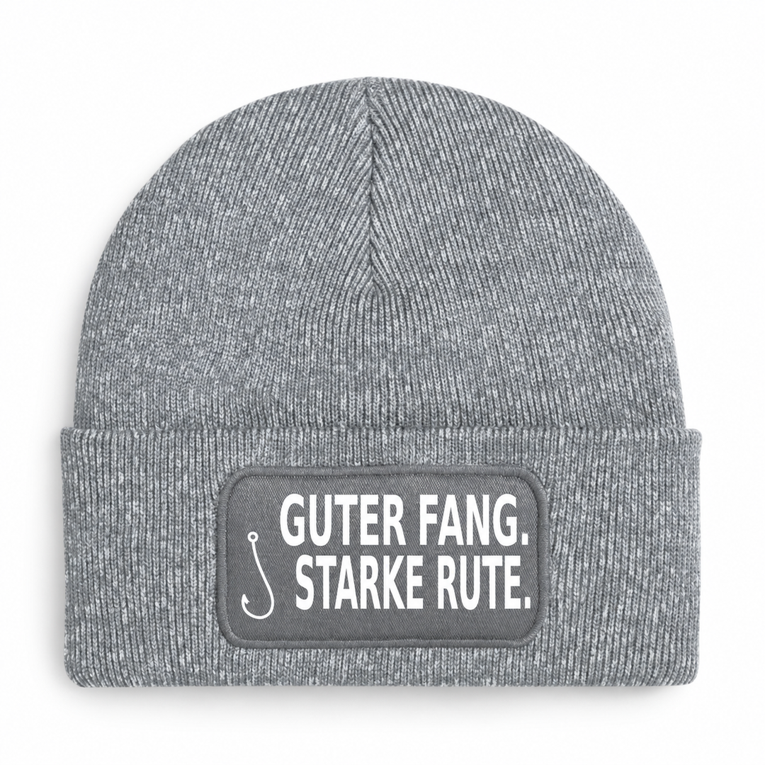 Mütze GUTER FANG. STARKE RUTE. – Grau
