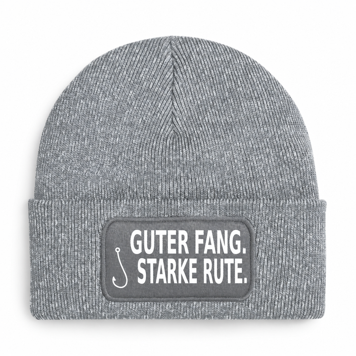Mütze GUTER FANG. STARKE RUTE. – Grau