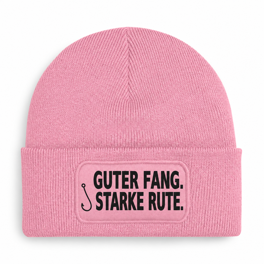 Mütze GUTER FANG. STARKE RUTE. – Rosa