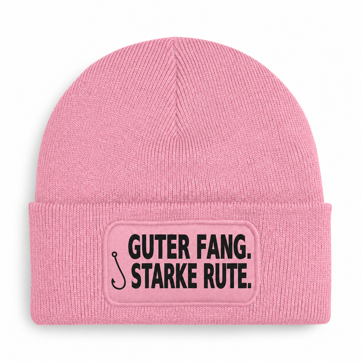 Mütze GUTER FANG. STARKE RUTE. – Rosa
