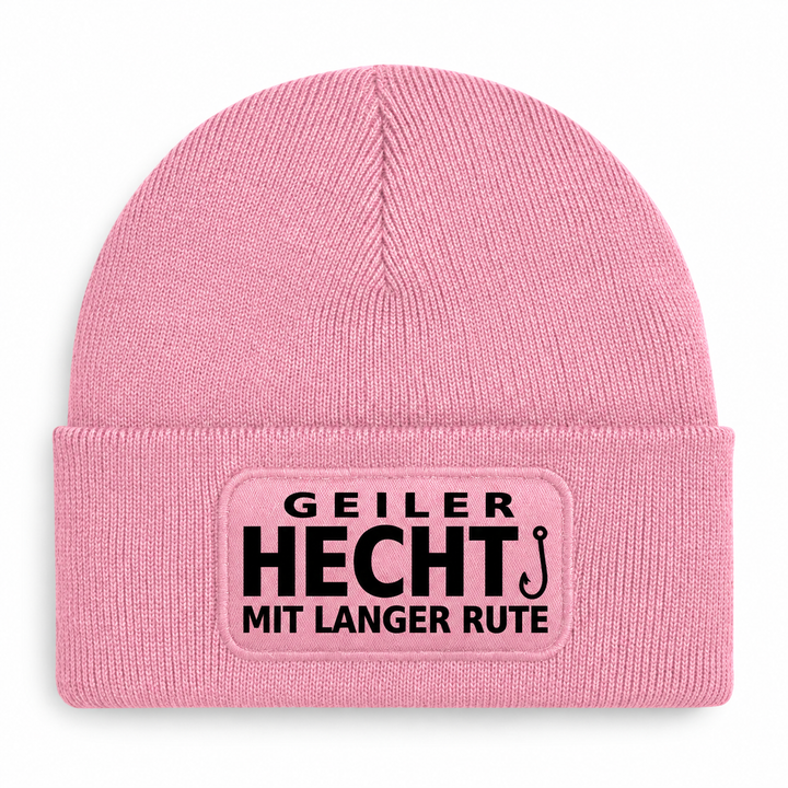 Mütze GEILER HECHT MIT LANGER RUTE – Rosa