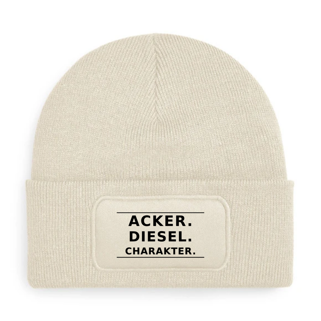 Mütze ACKER. DIESEL. CHARAKTER. in Beige