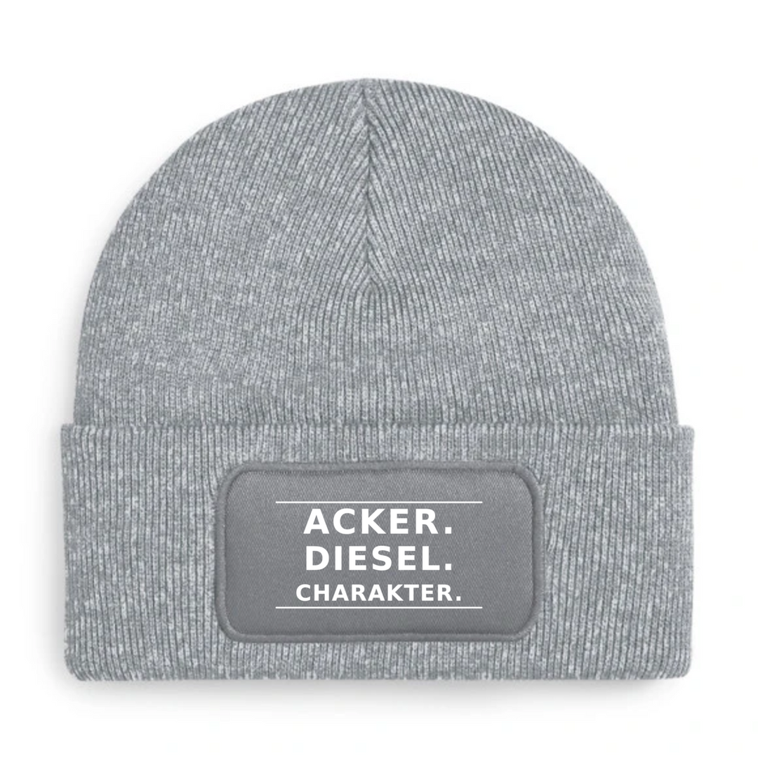 Mütze ACKER. DIESEL. CHARAKTER. in Grau