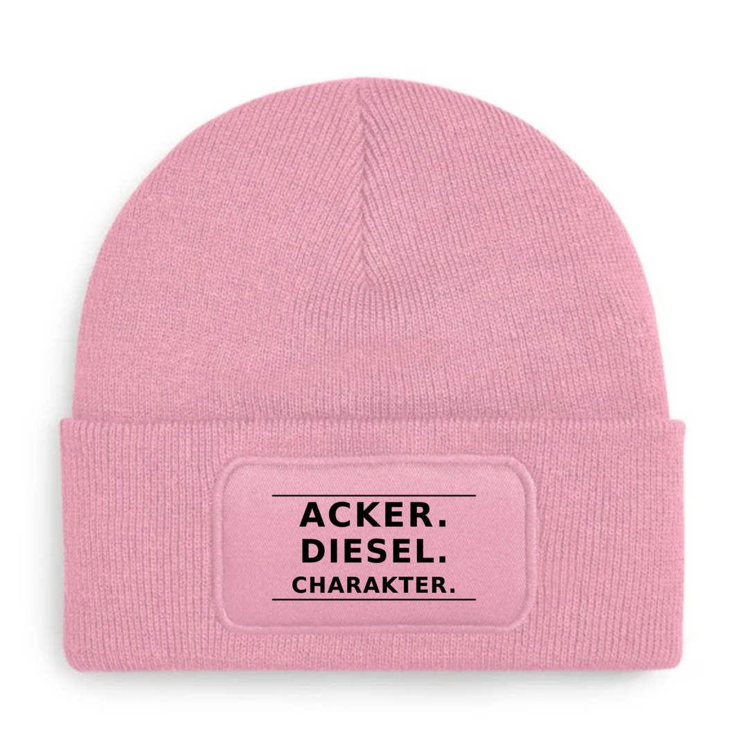 Mütze ACKER. DIESEL. CHARAKTER. in Rosa