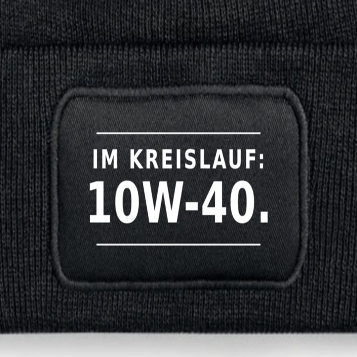 Detailansicht des Patches IM KREISLAUF 10W-40