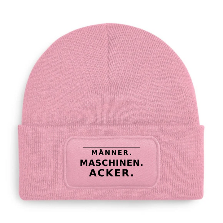 Mütze MÄNNER MASCHINEN ACKER in Rosa