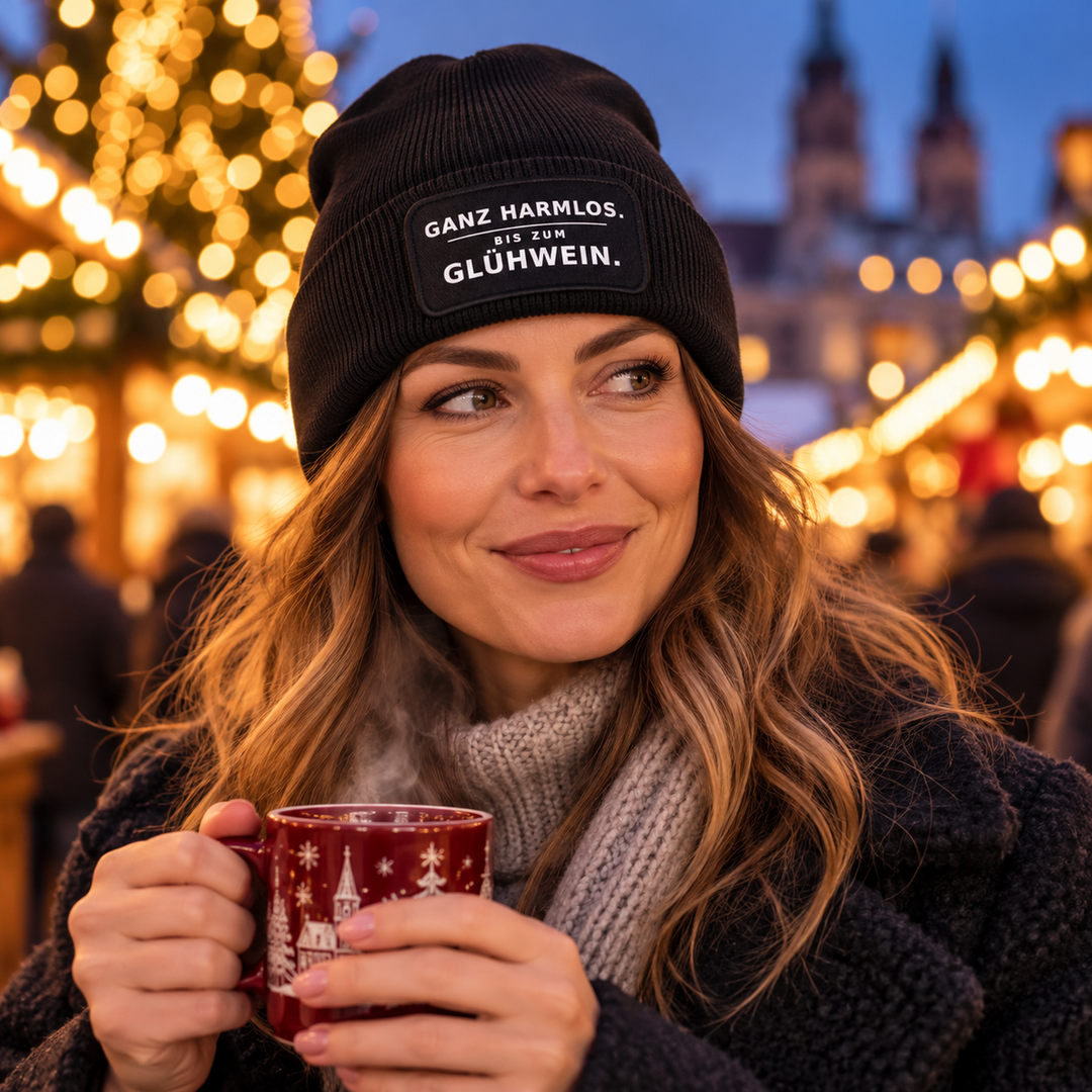 Glühwein-Mütze auf dem Weihnachtsmarkt – PEPAM Geschenke