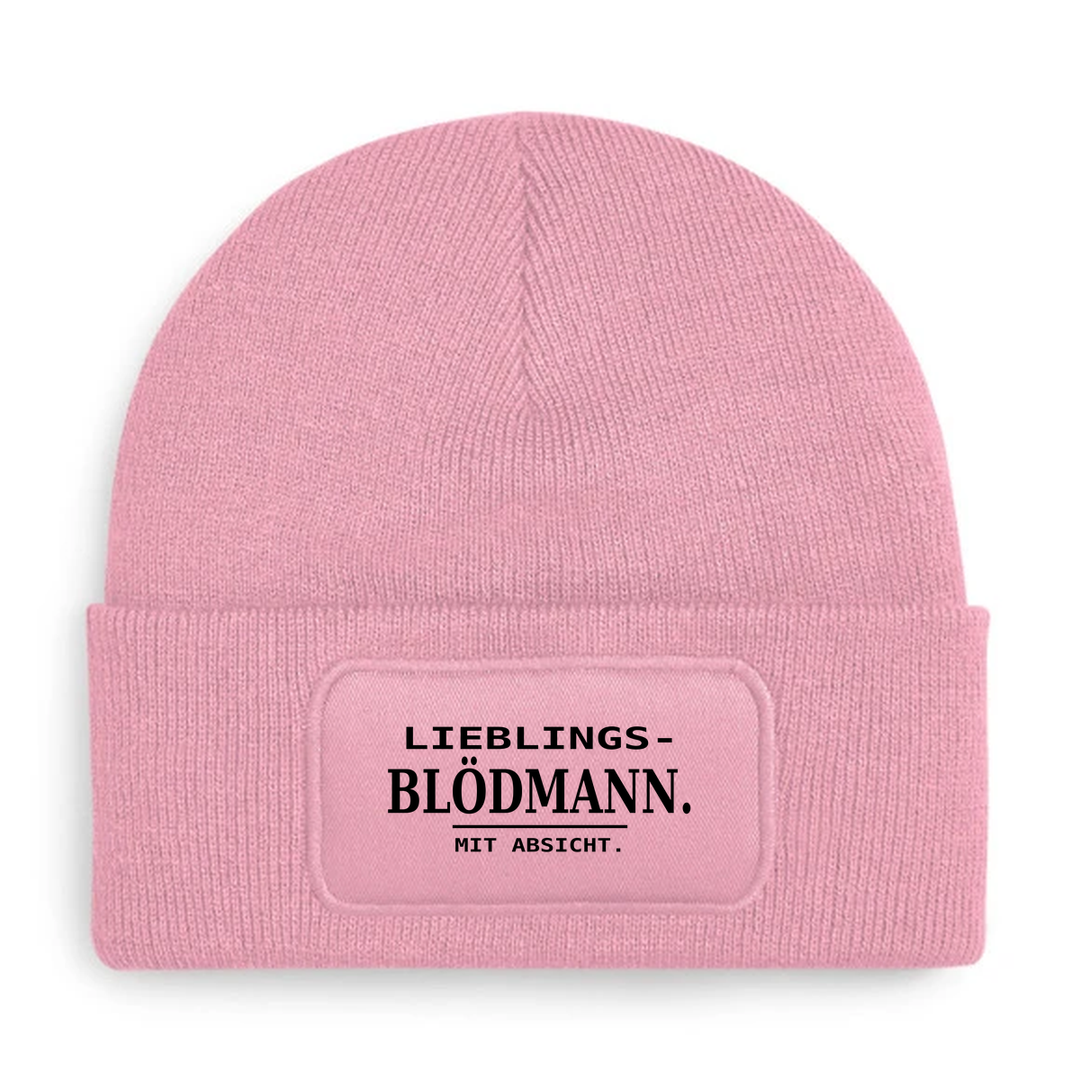LIEBLINGS-BLÖDMANN. MIT ABSICHT. – Mütze Rosa