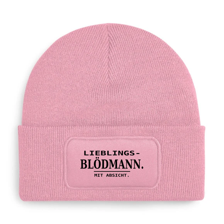 LIEBLINGS-BLÖDMANN. MIT ABSICHT. – Mütze Rosa