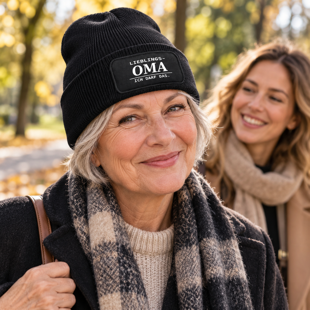 LIEBLINGS-OMA. ICH DARF DAS. – Mütze Lifestyle