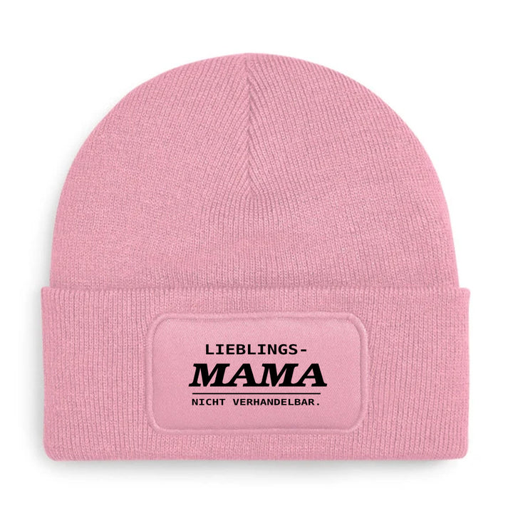 LIEBLINGS-MAMA. NICHT VERHANDELBAR. – Mütze Rosa