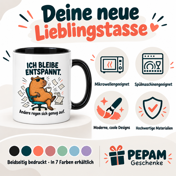 Vorteile der PEPAM Tasse