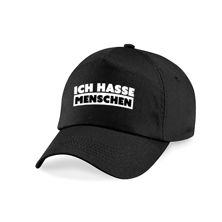 Ich hasse Menschen Kappe – Lustige Cap | Perfektes Geschenk zum Geburtstag & für Freunde