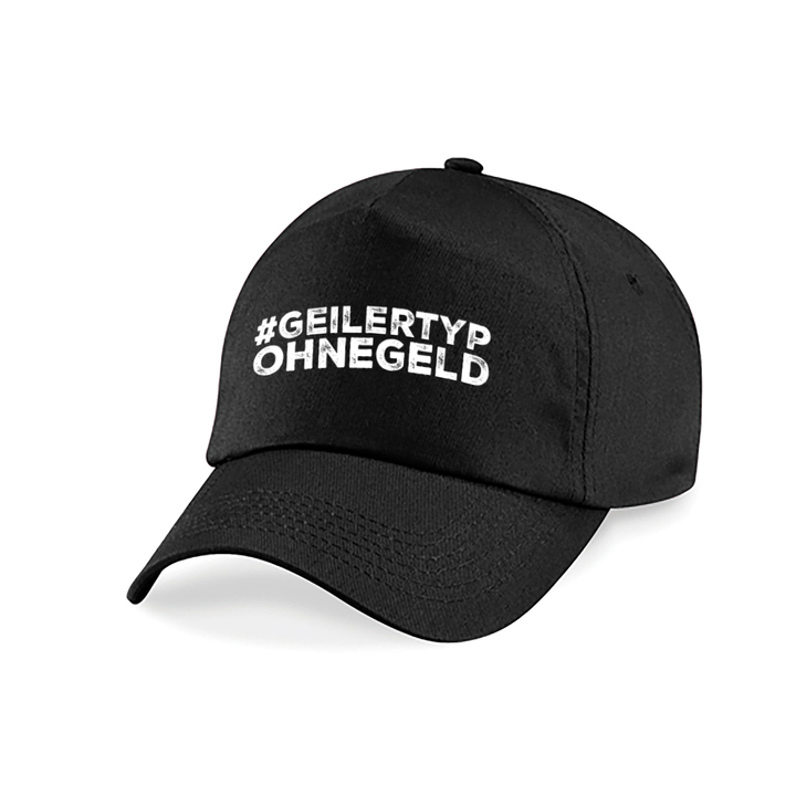 Geiler Typ ohne Geld Kappe – Lustige Herren Cap | Perfektes Geschenk zum Geburtstag & für Freunde