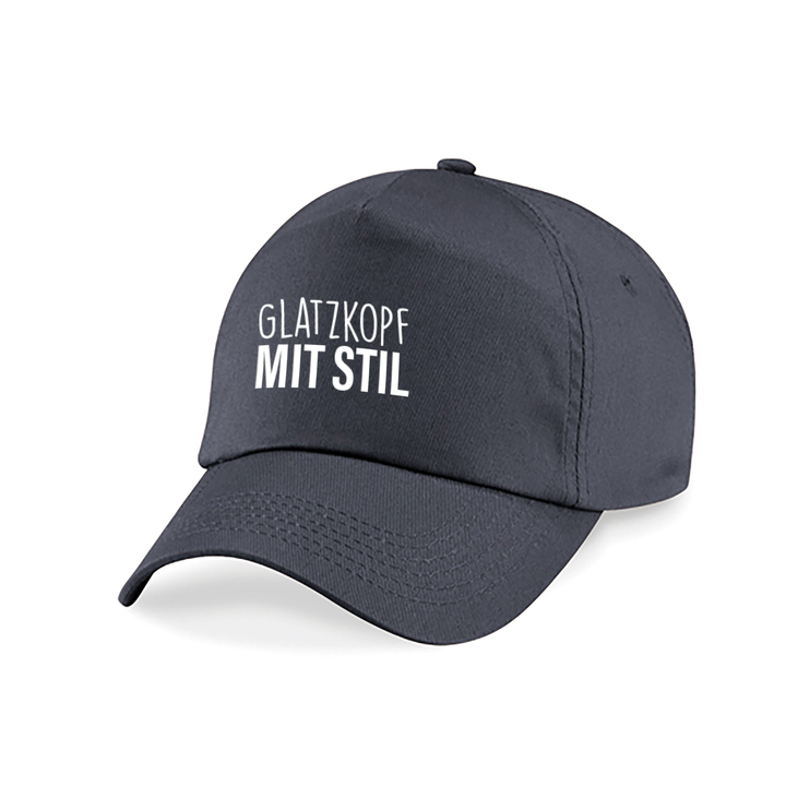 Glatzkopf mit Stil Kappe – Lustige Herren Cap | Perfektes Geschenk zum Vatertag & Geburtstag