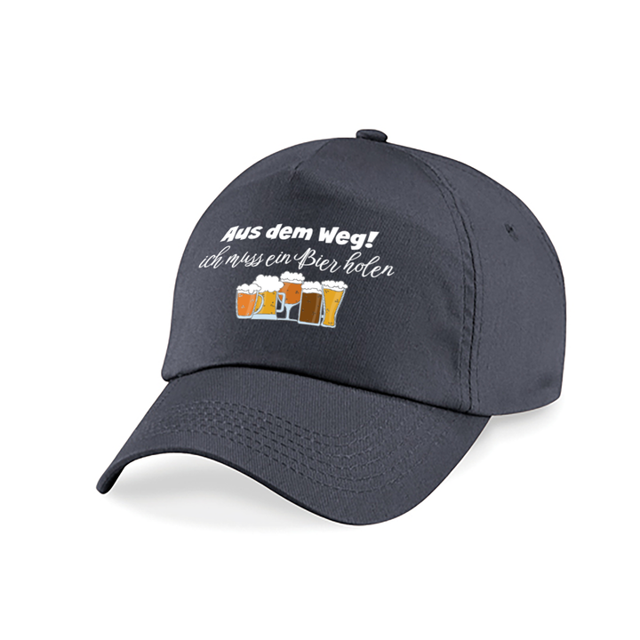 Aus dem Weg ich muss Bier holen Kappe – Lustige Herren Cap | Perfektes Geschenk zum Vatertag & Geburtstag