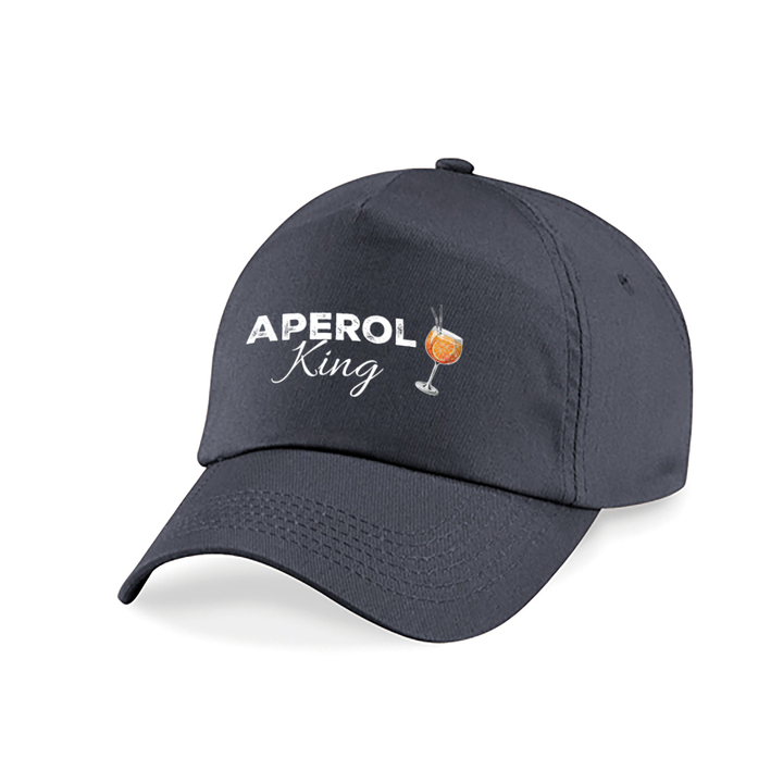 Aperol King Kappe – Lustige Herren Cap | Perfektes Geschenk zum Vatertag & Geburtstag