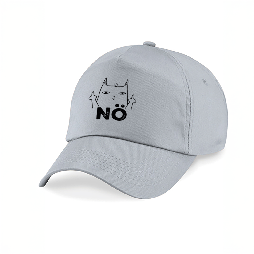 NÖ Katze Kappe – Lustige Cap mit Katzen Motiv | Perfektes Geschenk zum Geburtstag & für Katzenfans