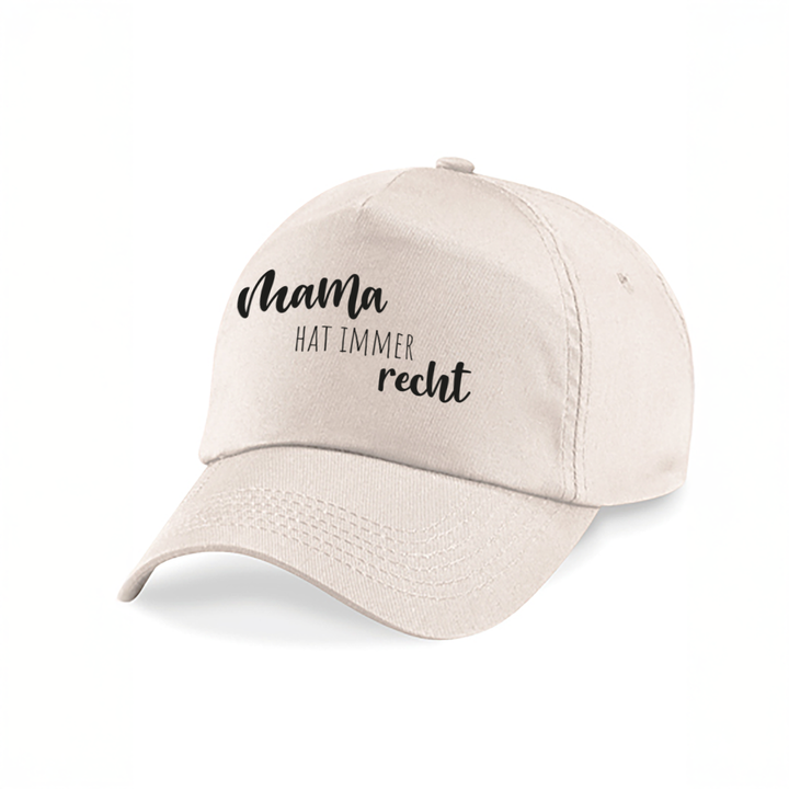 Mama hat immer recht Kappe – Lustige Damen Cap | Perfektes Geschenk zum Muttertag & Geburtstag