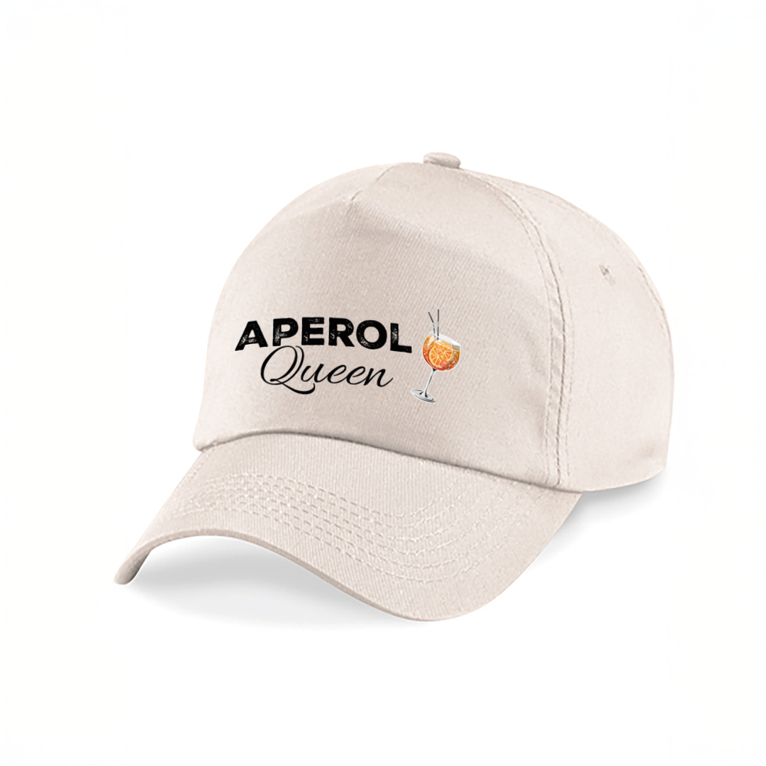 Aperol Queen Kappe – Lustige Damen Cap | Perfektes Geschenk für Sommer, Geburtstag & JGA