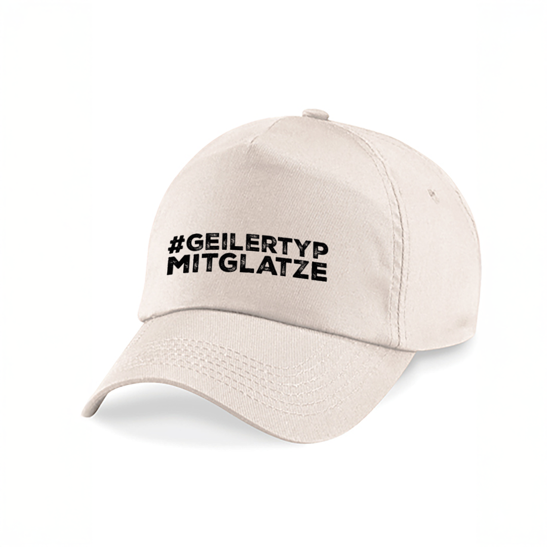 Geiler Typ mit Glatze Kappe – Lustige Herren Cap | Perfektes Geschenk zum Vatertag & Geburtstag